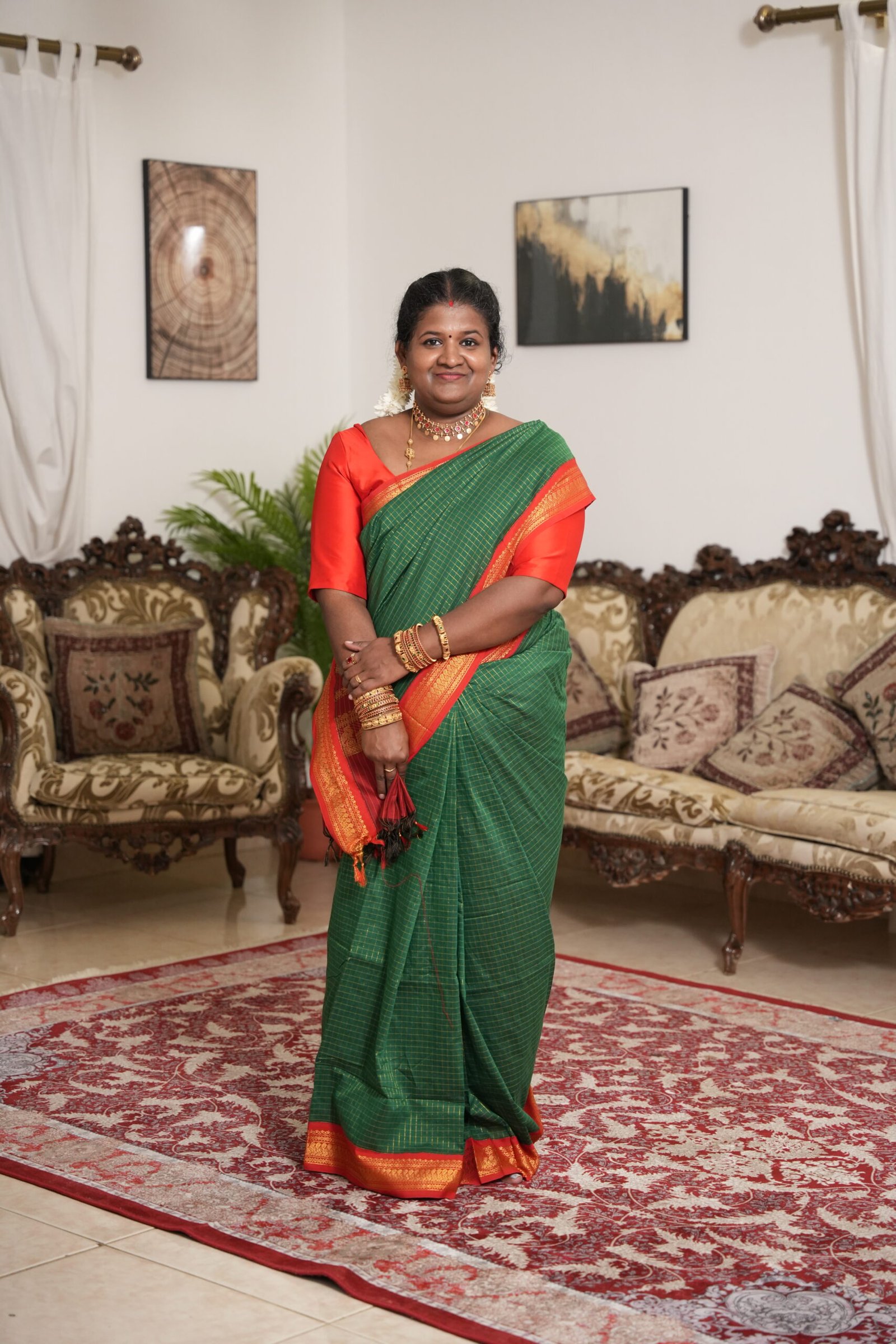 Kalyani Cotton Saree - Image 3